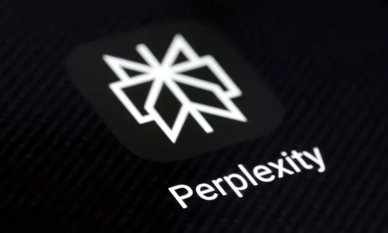 Perplexity AI application icon is seen in this illustration taken January 4, 2024. REUTERS/Dado Ruvic/Illustration/File Photo