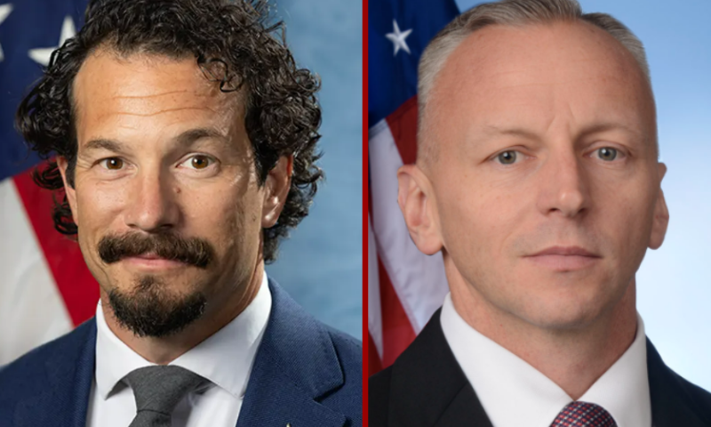 (L) Former acting FBI director Brian Driscoll. (Photo via: FBI) / (R) Steven Jensen, the acting director of the FBI's Washington, D.C., Field Office. (Photo via: FBI)