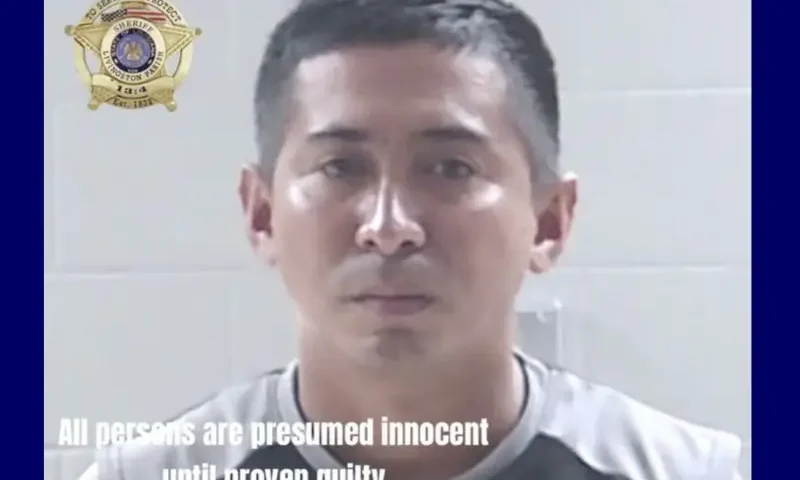 JUAN ALFREDO CHAVARRIA LEZAMA (courtesy of Livingston Parish Sheriff's Office)