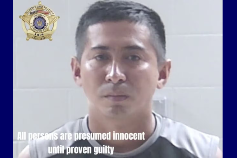 JUAN ALFREDO CHAVARRIA LEZAMA (courtesy of Livingston Parish Sheriff's Office)
