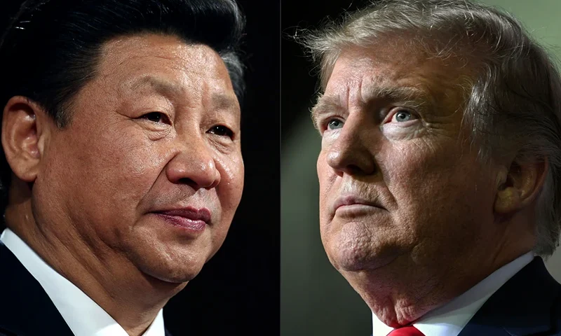 This combination of pictures created on May 14, 2020 shows recent portraits of China's President Xi Jinping (L) and US President Donald Trump.. US President Donald Trump said on May 14, 2020, he is no mood to speak with China's Xi Jinping, warning darkly he might cut off ties with the rival superpower over its handling of the coronavirus pandemic. "I have a very good relationship, but I just -- right now I don't want to speak to him," Trump told Fox Business. (Photo by Dan Kitwood and Nicholas Kamm / various sources / AFP) (Photo by DAN KITWOODNICHOLAS KAMM/POOL/AFP/AFP via Getty Images)