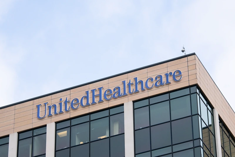 MINNETONKA, MINNESOTA - DECEMBER 4: A general view outside the United Healthcare corporate headquarters on December 4, 2024 in Minnetonka, Minnesota. United Healthcare CEO Brian Thompson was shot dead on the street in New York City before he was to attend the company's annual investors meeting. (Photo by Stephen Maturen/Getty Images)