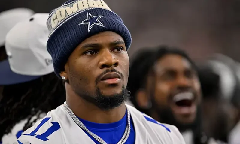 Dallas Cowboys defensive end Micah Parsons (11) looks on before the game between the Dallas Cowboys and the Baltimore Ravens at AT&T Stadium. Mandatory Credit: Jerome Miron-Imagn Images/File Photo