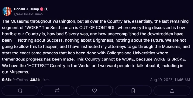 (Truth social @realDonaldTrump)