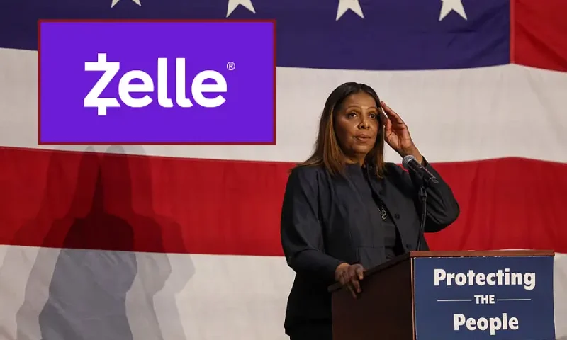 VALHALLA, NEW YORK - MAY 08: NY Attorney General Letitia James hosts a town hall at SUNY Westchester Community College to hear from residents about the impact of former President Donald Trump’s policies on their lives on May 08, 2025 in Valhalla, New York. James, along with her counterparts from New Jersey, California, Illinois, and Minnesota, will listen to New Yorkers from across the state about safeguarding civil rights and pushing back against federal policies they deem harmful. (Photo by Spencer Platt/Getty Images)