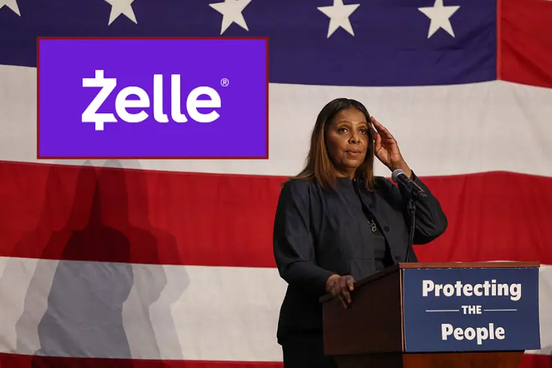 VALHALLA, NEW YORK - MAY 08: NY Attorney General Letitia James hosts a town hall at SUNY Westchester Community College to hear from residents about the impact of former President Donald Trump’s policies on their lives on May 08, 2025 in Valhalla, New York. James, along with her counterparts from New Jersey, California, Illinois, and Minnesota, will listen to New Yorkers from across the state about safeguarding civil rights and pushing back against federal policies they deem harmful. (Photo by Spencer Platt/Getty Images)