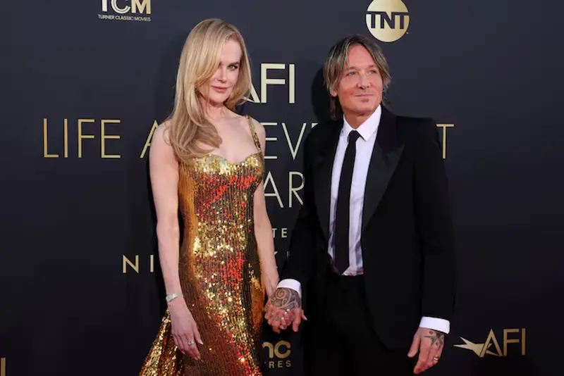 Nicole Kidman and Keith Urban attend the 49th AFI Life Achievement Award Tribute Gala in Los Angeles, California, U.S., April 27, 2024. REUTERS/Mario Anzuoni