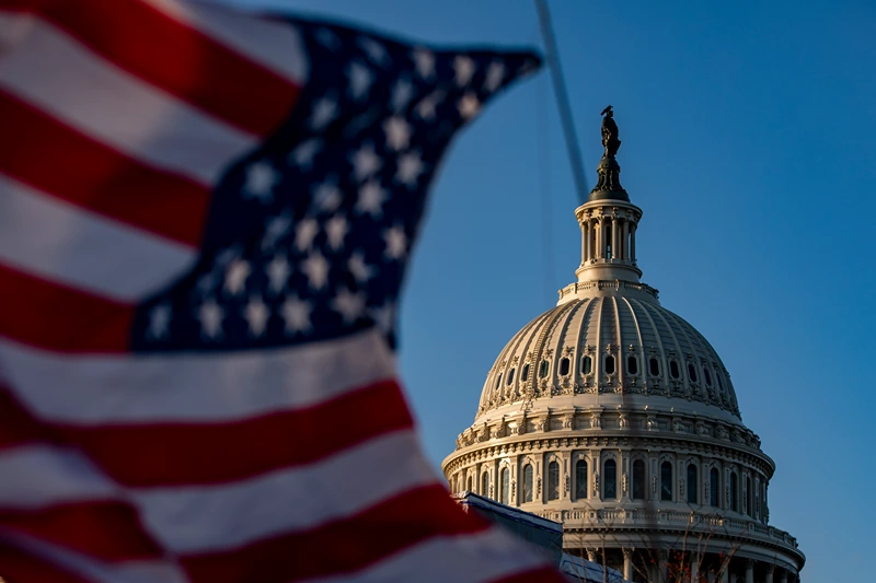 WASHINGTON, DC - DECEMBER 18: The House of Representatives continues to debate two Articles of Impeachment of President Donald Trump at US Capitol on December 18, 2019 in Washington, DC. The House began seven hours of debate on the two Articles this morning before the planned vote later in the evening. (Photo by Samuel Corum/Getty Images)