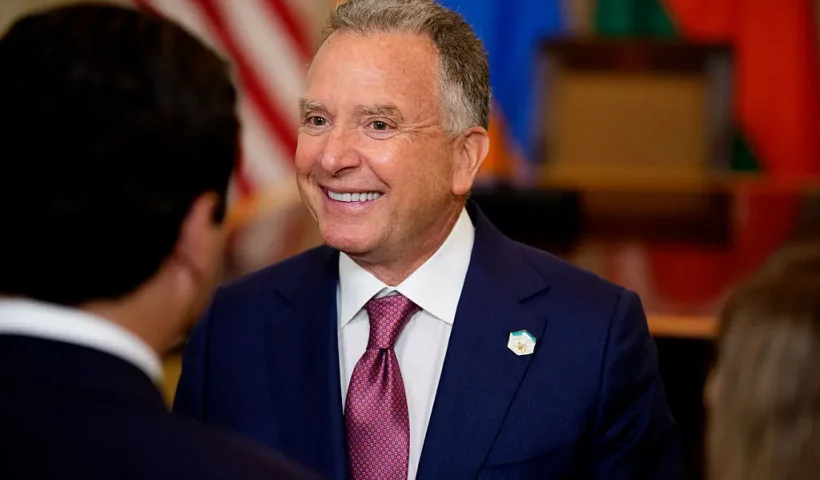 WASHINGTON, DC - AUGUST 08: U.S. Special Envoy to the Middle East Steve Witkoff arrives before U.S. President Donald Trump, Azerbaijani President Ilham Aliyev, and Armenian Prime Minister Nikol Pashinyan participates in a signing ceremony in the State Dining Room of the White House on August 8, 2025 in Washington, DC. The agreement signed to during the ceremony is intended to bring an end to the conflict between Armenia and Azerbaijani that has lasted for decades. (Photo by Andrew Harnik/Getty Images)