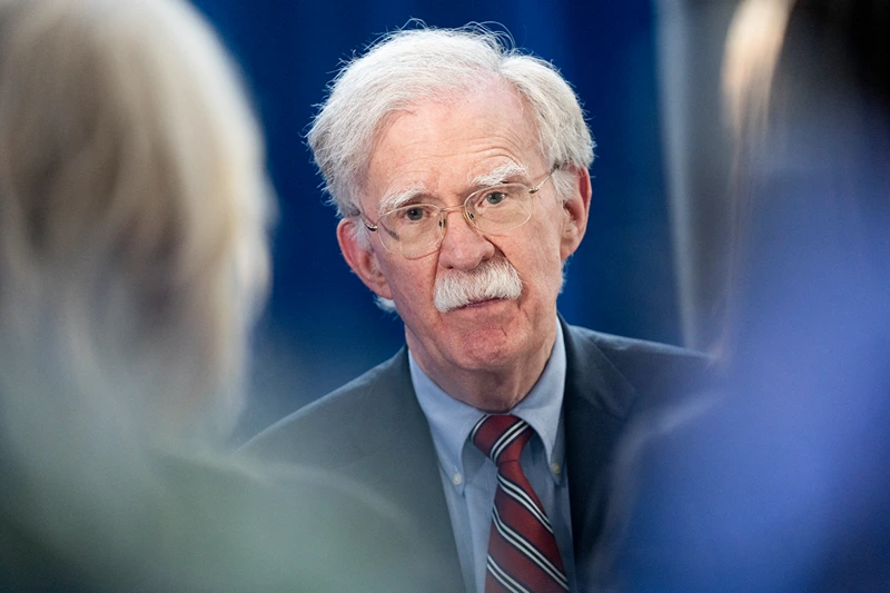 American National Security Advisor John Bolton attends the Danish Business Annual Day at OEksnehallen in Copenhagen, on September 4, 2025. (Photo by Ida Marie Odgaard / Ritzau Scanpix / AFP) / Denmark OUT (Photo by IDA MARIE ODGAARD/Ritzau Scanpix/AFP via Getty Images)