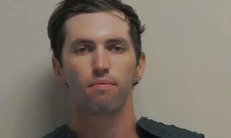 Tyler Robinson stands for a booking photo on September 12, 2025 in Spanish Fork, Utah. Political activist Charlie Kirk, founder of Turning Point USA, was speaking at his "American Comeback Tour" on the campus of Utah Valley University when he was shot in the neck and killed on September 10, 2025 in Orem, Utah. (Photo by Office of the Governor of Utah via Getty Images)