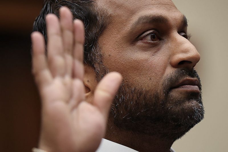 WASHINGTON, DC - SEPTEMBER 17: Federal Bureau of Investigation Director Kash Patel is sworn in to testify before the House Judiciary Committee in the Rayburn House Office Building on September 17, 2025 in Washington, DC. Patel is facing questions from lawmakers for the second straight day following a contentious hearing before the Senate Judiciary Committee where he was criticized for his handling of investigations into the assassination of political activist Charlie Kirk and the case related to convicted sex offender Jeffrey Epstein. (Photo by Win McNamee/Getty Images)