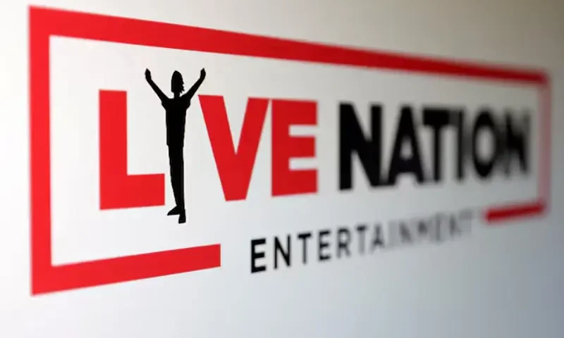 Live Nation Entertainment logo is seen in this illustration taken May 23, 2024. REUTERS/Dado Ruvic/Illustration/ File Photo