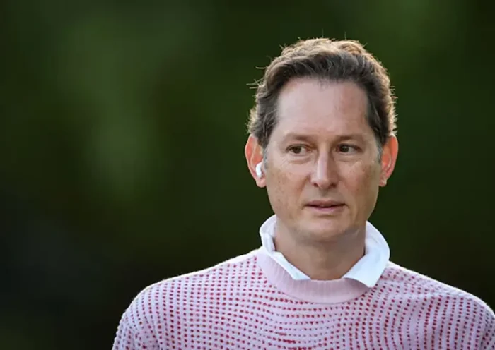 John Elkann, Chairperson of Ferrari, attends the Allen and Company Sun Valley Media and Technology Conference at The Sun Valley Resort in Sun Valley, Idaho, U.S., July 9, 2025. REUTERS/Brendan McDermid/File Photo