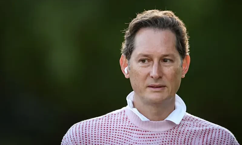 John Elkann, Chairperson of Ferrari, attends the Allen and Company Sun Valley Media and Technology Conference at The Sun Valley Resort in Sun Valley, Idaho, U.S., July 9, 2025. REUTERS/Brendan McDermid/File Photo