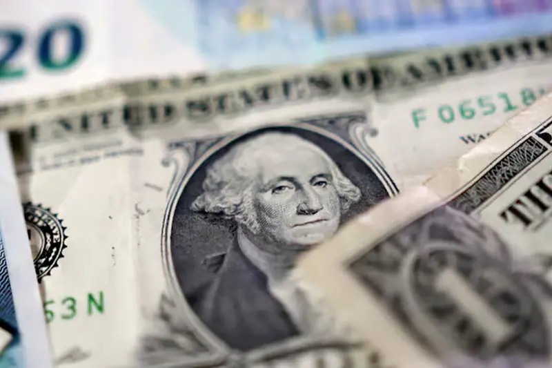 U.S. dollar banknotes are seen in this illustration taken May 4, 2025. REUTERS/Dado Ruvic/Illustration/File Photo