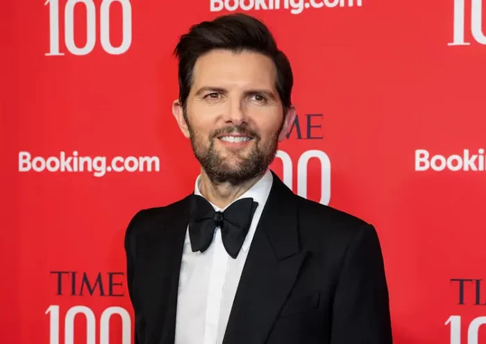 Adam Scott attends the TIME100 gala, celebrating the magazine’s annual list of the 100 Most Influential People in the World, in New York City, U.S., April 24, 2025. REUTERS/Kylie Cooper/File Photo