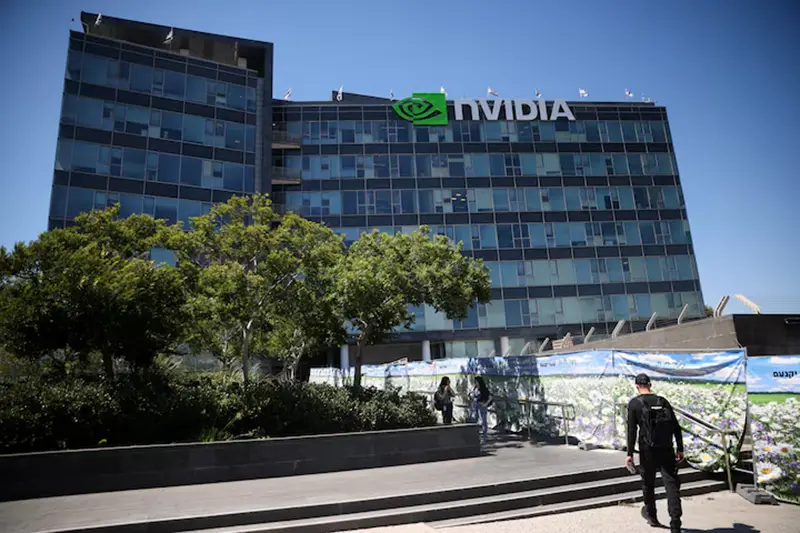 The NVIDIA facility at the High-tech park at Yokne'am, in northern Israel July 9, 2025. REUTERS/Shir Torem