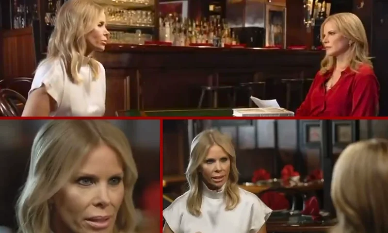 Photo screenshots captured of CBS Morning Plus live feed -- featuring Cheryl Hines.