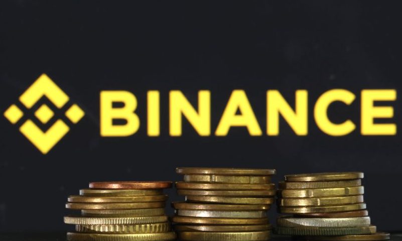 SAN ANSELMO, CALIFORNIA - JUNE 06: In this photo illustration, the Binance logo is displayed on a screen on June 06, 2023 in San Anselmo, California. The Securities And Exchange Commission has filed lawsuits against cryptocurrency exchanges Coinbase and Binance for allegedly violating multiple securities laws. (Photo Illustration by Justin Sullivan/Getty Images)