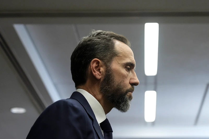 WASHINGTON, DC - AUGUST 01: Special Counsel Jack Smith departs after delivering remarks on a recently unsealed indictment including four felony counts against former U.S. President Donald Trump on August 1, 2023 in Washington, DC. Trump was indicted on four felony counts for his alleged efforts to overturn the 2020 election. (Photo by Drew Angerer/Getty Images)