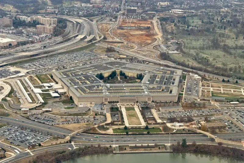 A view of the Pentagon on December 13, 2024, in Washington, DC. Home to the US Defense Department, the Pentagon is one of the world's largest office buildings. (Photo by Daniel SLIM / AFP) (Photo by DANIEL SLIM/AFP via Getty Images)