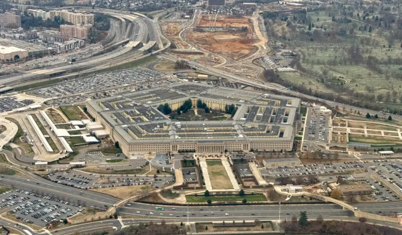 A view of the Pentagon on December 13, 2024, in Washington, DC. Home to the US Defense Department, the Pentagon is one of the world's largest office buildings. (Photo by Daniel SLIM / AFP) (Photo by DANIEL SLIM/AFP via Getty Images)