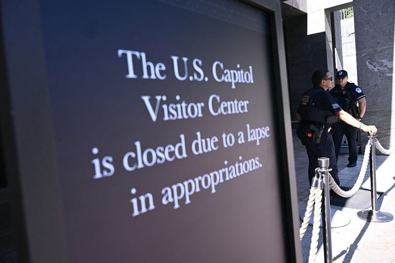 Government shutdown likely to last until Friday