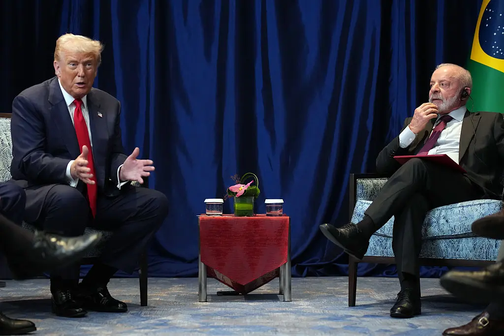 Trump meets president of Brazil to discuss high tariffs