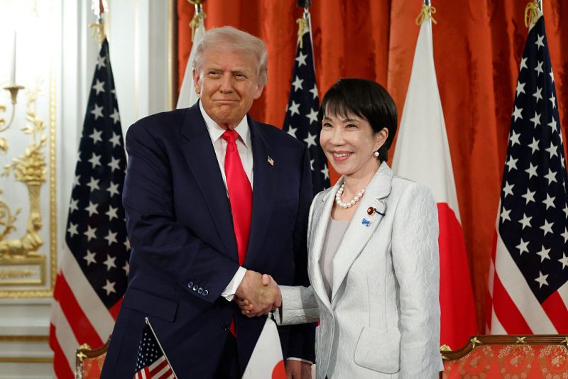 Trump hails U.S.-Japan ties during Tokyo reception