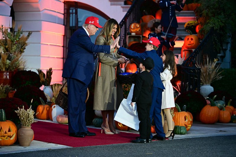 Pres. Trump and First Lady Melania host Halloween event at WH