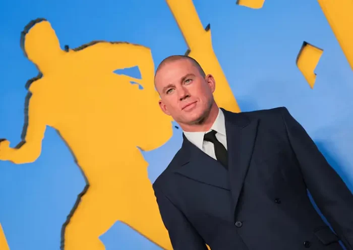 Cast member Channing Tatum attends the film premiere of Roofman at the Paramount Theatre in Los Angeles, California, U.S., September 29, 2025. REUTERS/Etienne Laurent