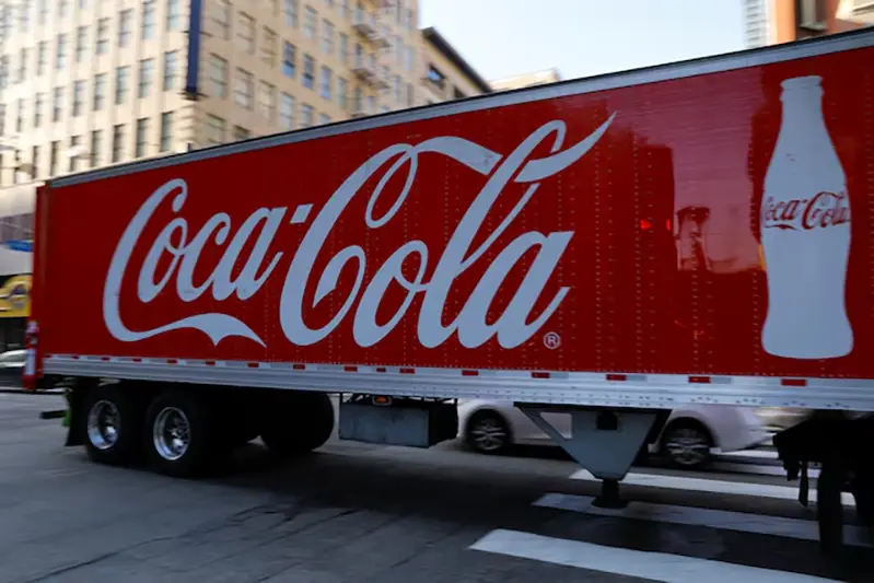 A Coca-Cola truck makes its way through downtown Los Angeles, California, U.S., October 24, 2018. REUTERS/Mike Blake