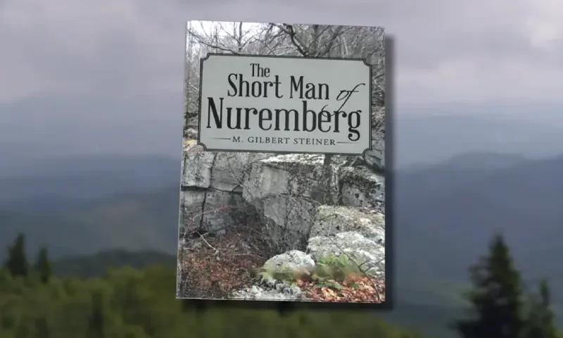 Image of the book cover for M. Gilbert Steiner's book "The Short Man of Nuremberg"