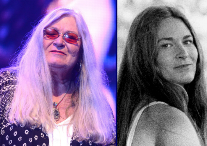 (L) Donna Godchaux. (Photo via: Photo by Scott Olson/Getty Images) / (R) Donna Godchaux performing at Santa Barbara Stadium in Santa Barbara, California with the Grateful Dead in June 1978. (Credit : Ed Perlstein/Redferns/Getty)
