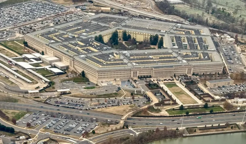 A view of the Pentagon on December 13, 2024, in Washington, DC. Home to the US Defense Department, the Pentagon is one of the world's largest office buildings. (Photo by Daniel SLIM / AFP) (Photo by DANIEL SLIM/AFP via Getty Images)