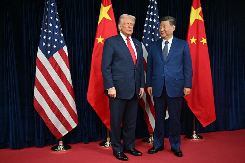 Pres. Trump speaks with Chinese President Xi