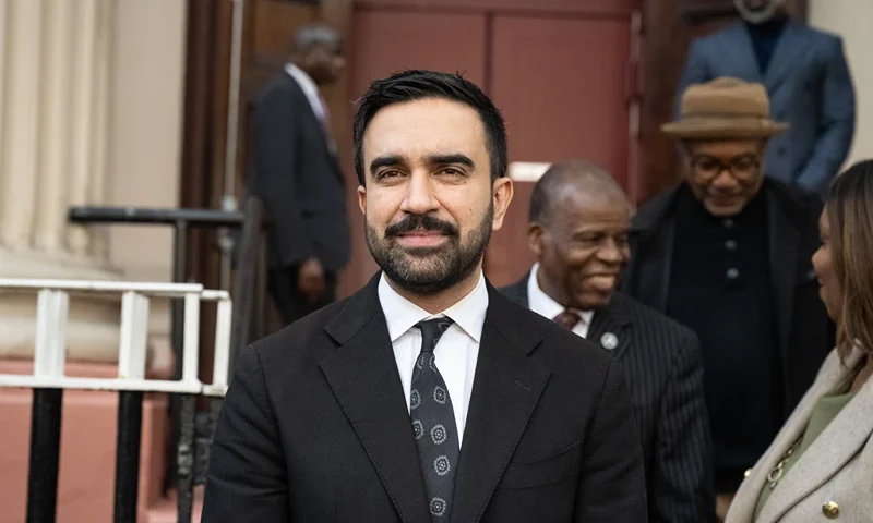 NEW YORK, NEW YORK - NOVEMBER 1: Democratic New York City mayoral candidate Zohran Mamdani attends a campaign event on November 1, 2025 in the Brooklyn borough of New York City. With only days left in the race for New York City's next mayor, Mamdani remains the front runner against Independent candidate, former New York Gov. Andrew Cuomo and Republican candidate Curtis Sliwa. (Photo by Stephanie Keith/Getty Images)