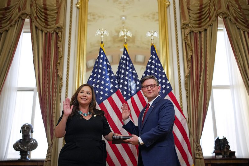 Democrat Rep. Adelita Grijalva of Arizona sworn in to U.S. House