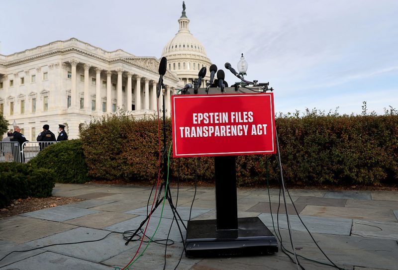 House passes bill to release Epstein Files