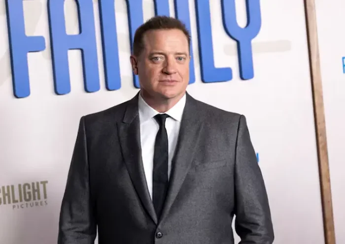 Actor Brendan Fraser attends the Los Angeles premiere of the film "Rental Family", at the DGA Theater in Los Angeles, California, U.S., November 12, 2025. REUTERS/Aude Guerrucci