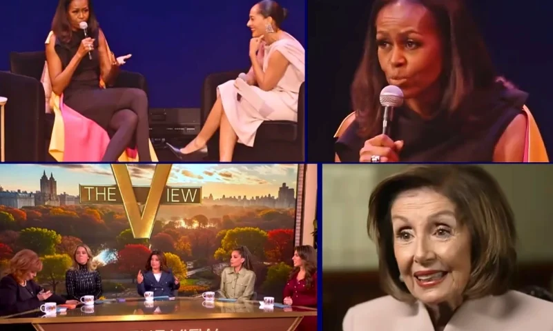 (Photo screenshots taken of video published by: Brooklyn Academy of Music (BAM) live recording with actress Tracee Ellis Ross, "The View" live recording on November 17, 2025 (Season 29, Episode 45), and an interview on CNN's Anderson Cooper 360° program (AC360) -- aired on November 19, 2025.)