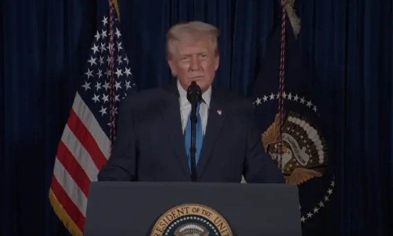 Screenshot from @realDonaldTrump