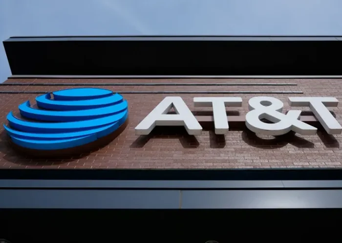 An AT&T retail location is shown in Willow Grove, Pa., Feb. 22, 2024. (AP Photo/Matt Rourke, File)