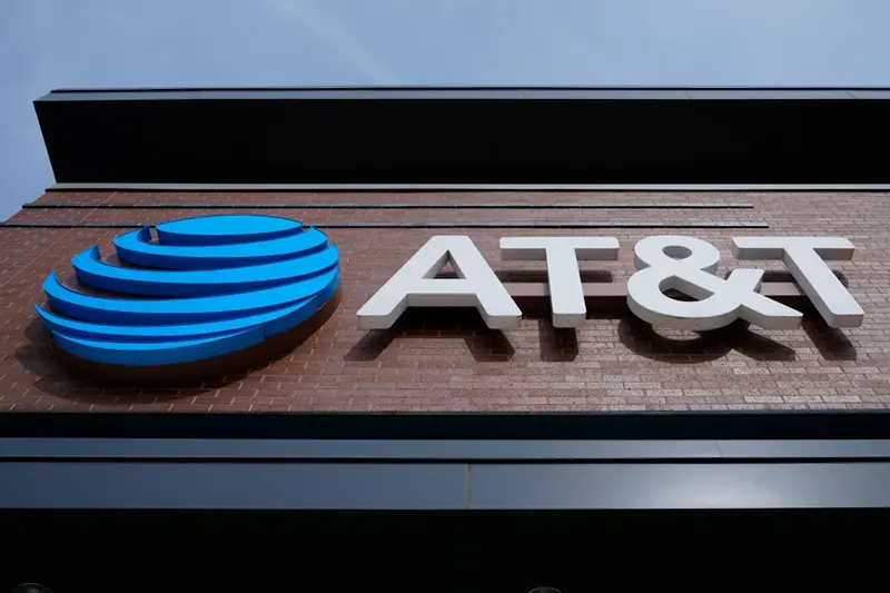 An AT&T retail location is shown in Willow Grove, Pa., Feb. 22, 2024. (AP Photo/Matt Rourke, File)
