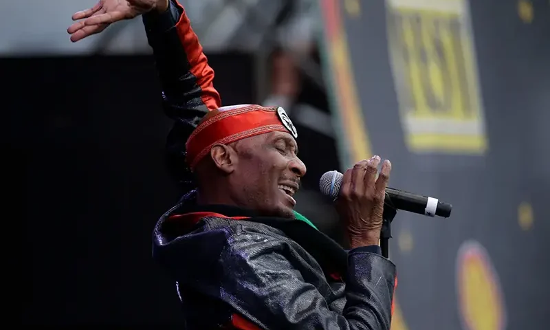 Jimmy Cliff performs at the New Orleans Jazz and Heritage Festival in New Orleans, Friday, May 3, 2013. (AP Photo/Gerald Herbert, File)