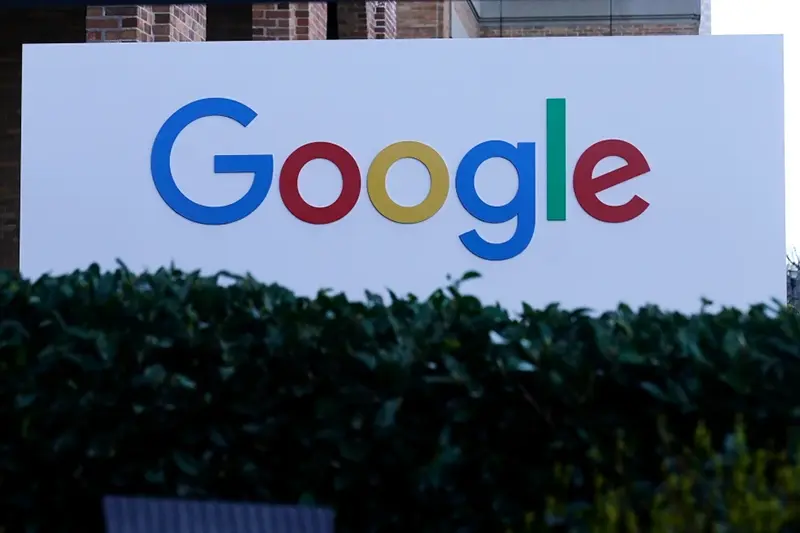A Google sign is displayed at the company’s office in San Francisco, April 12, 2023. (AP Photo/Jeff Chiu, File)