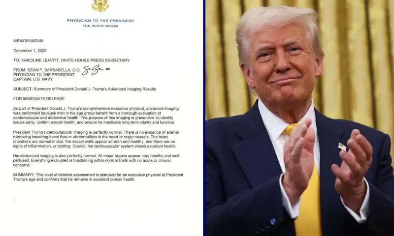 U.S. President Donald Trump applauds in the Oval Office at the White House on February 21, 2025 in Washington, DC. (Photo by Win McNamee/Getty Images) /