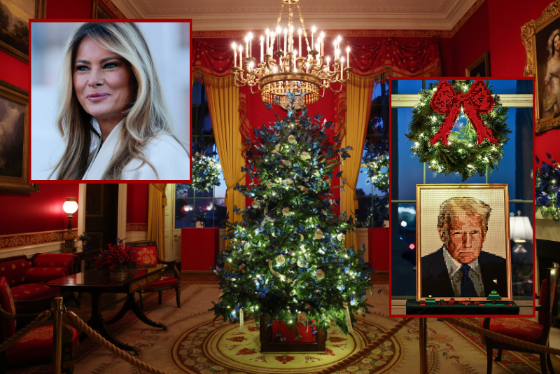 First Lady Melania Trump reveals this year’s WH Christmas decorations: ‘Home is Where the Heart Is’