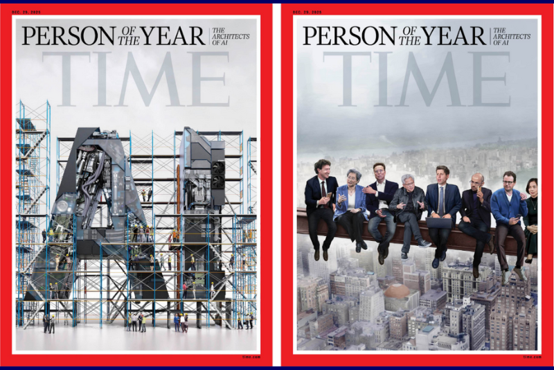 TIME Magazine names ‘Architects of AI’ as 2025 Person of the Year